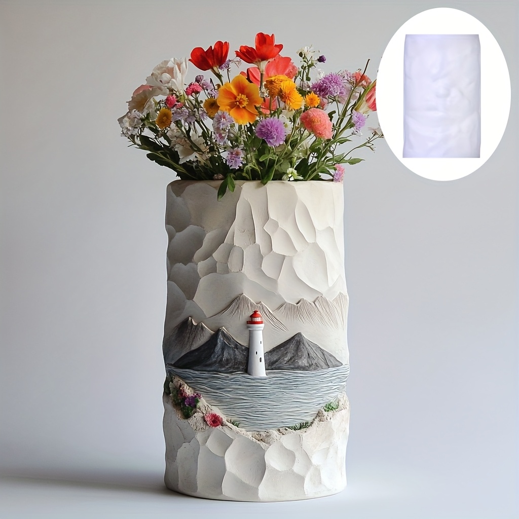 Latarnia morska Relief Kwiat R – Resin Ocean Wave Mold recenzja i cena