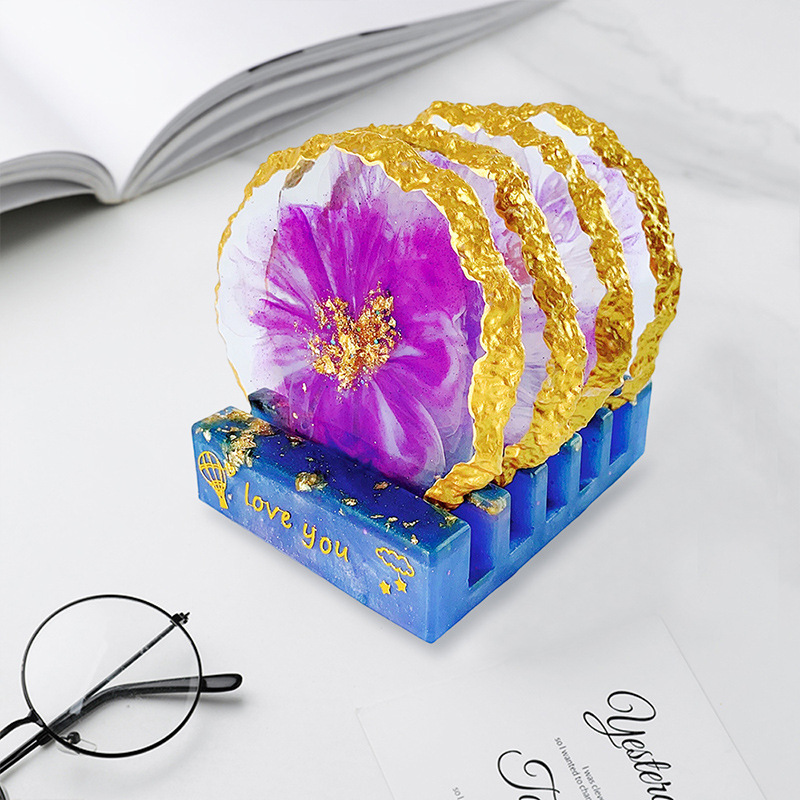 DM413 Drusy Coaster Forma żywi – Geode Mold Silicone recenzja i cena