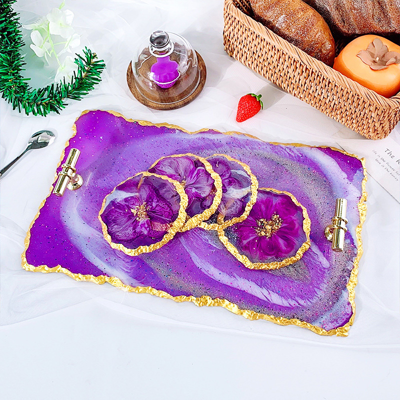 DM413 Drusy Coaster Forma żywi – Geode Mold Silicone recenzja i cena