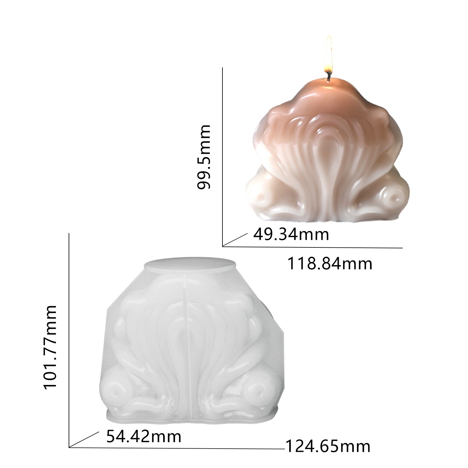 Forma Silikonowa Muszla Oceani – Resin Ocean Wave Mold recenzja i cena