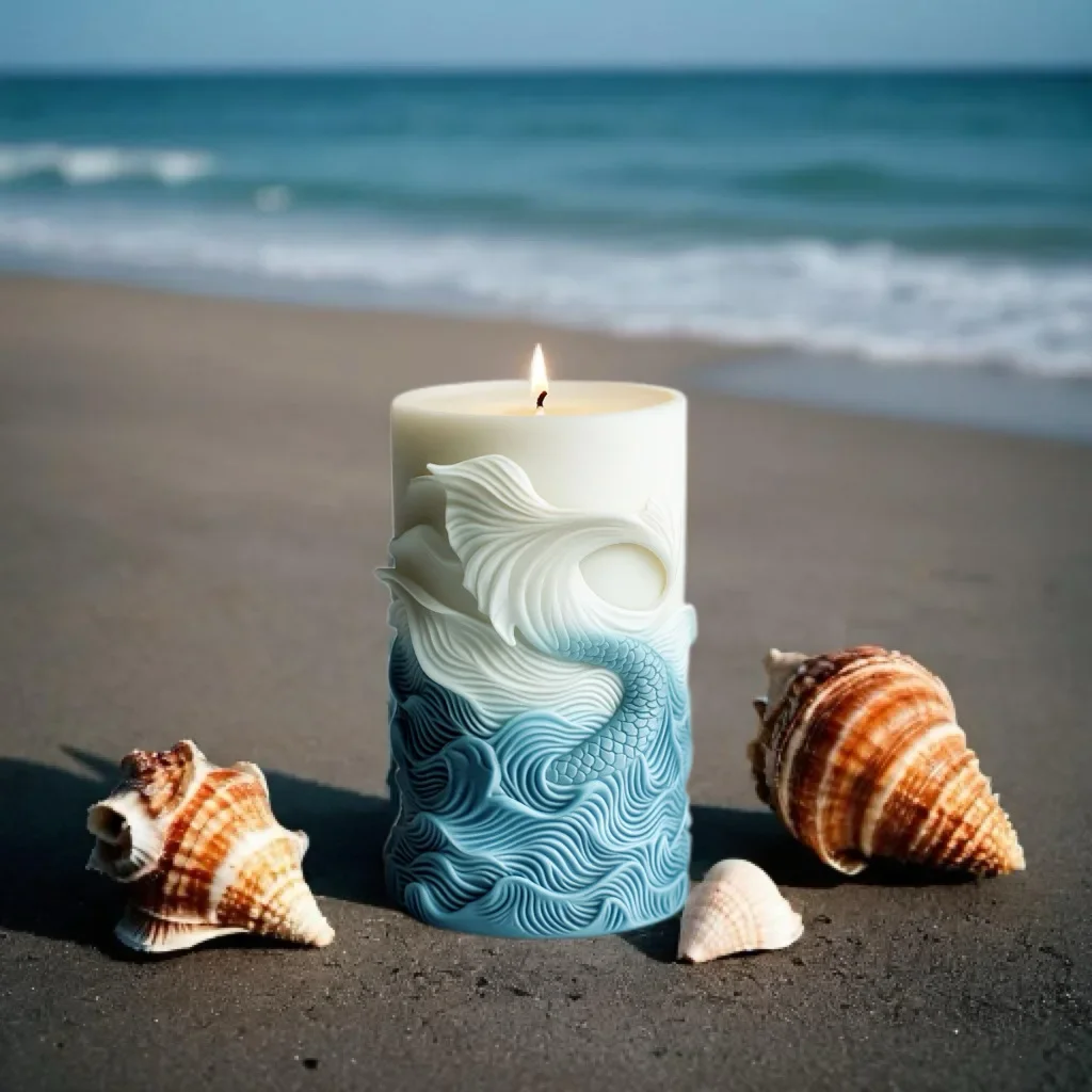 DIY fala oceaniczna pianka cyl – Resin Ocean Wave Mold recenzja i cena